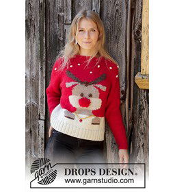 Kersttrui gemaakt van Drops Nepal