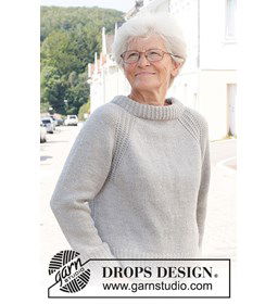 Sweater gemaakt van Drops Merino extra fine