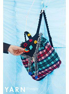 Rugzak met pluche rand