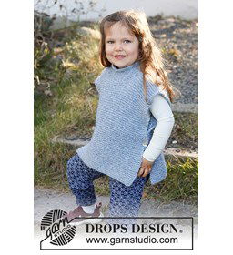 Kinderspencer / Slip-over gemaakt van Drops Air