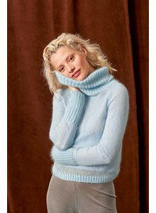Damestrui met hoge halsboord