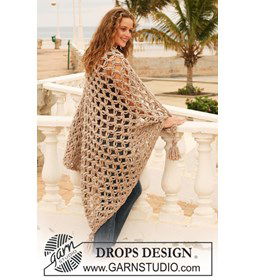 Gehaakte deken  gemaakt van Haaknaalden