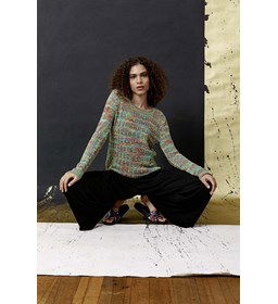 Damestrui gemaakt van Lang Yarns Norma - Norma Color