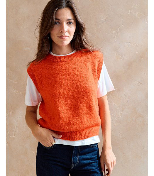 Breipatroon Mouwloze damestrui