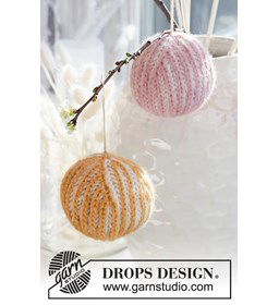 pluizig Paasei gemaakt van Drops Air