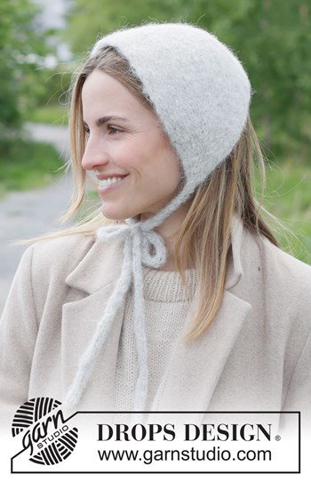 zachte hoofddoek met strikbanden