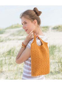 Tas met structuurpatroon