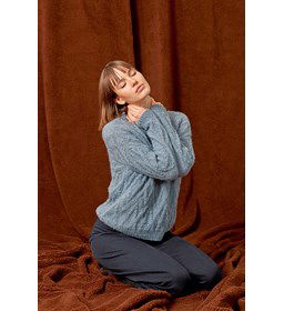 Damestrui in puntig reliefpatroon