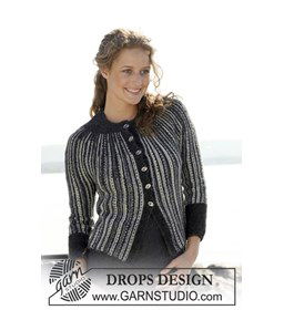 Vest overdwars gebreid