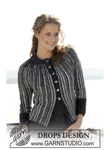 Vest overdwars gebreid