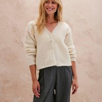 Damesvest met knoopsluiting