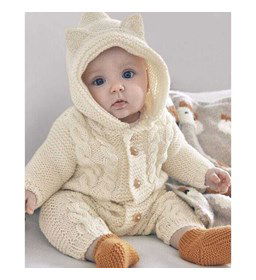 Kruippakje gemaakt van Phildar Phil merinos 6