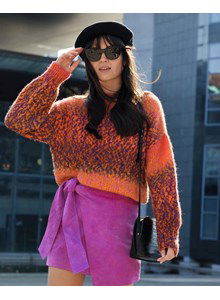 Korte wijde damestrui