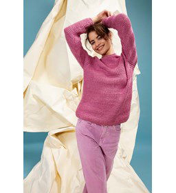 Damestrui in ribbel- en boordsteek