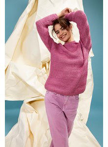 Damestrui in ribbel- en boordsteek