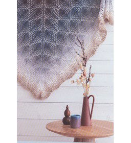 Sjaal gemaakt van Scheepjes Whirl