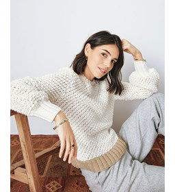 Damestrui gemaakt van Phildar Phil Pima