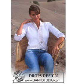 Vestje gemaakt van Drops Alpaca