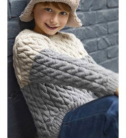 Jongens trui gemaakt van Phildar Phil Sport