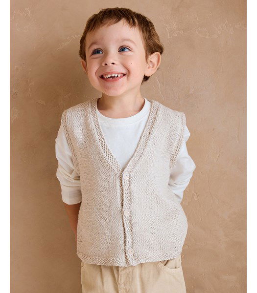 Breipatroon Jongens gilet