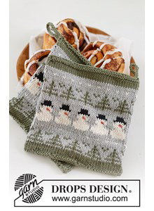 pannenlappen Snowman Time Potholders