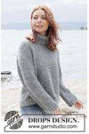Breipatroon Northern Shore Sweater van andere kant