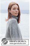 Breipatroon Northern Shore Sweater van andere kant