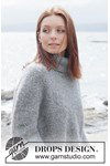 Breipatroon Northern Shore Sweater van andere kant