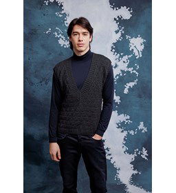 Spencer voor heren gemaakt van Lang Yarns Vaya