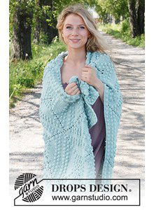 Deken Rain Puddles met noppenpatroon