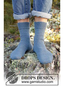 Herensokken met rand