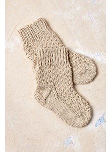 Babysokjes in structuurpatroon