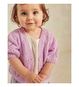 Kindervest gemaakt van Phildar Phil Baby doll