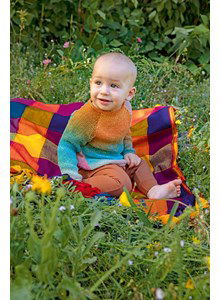 Babytrui met gerolde boordjes