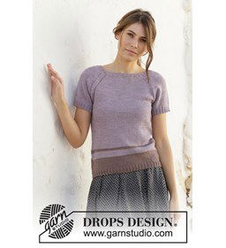 Shirt voor dames gemaakt van Drops Baby Merino