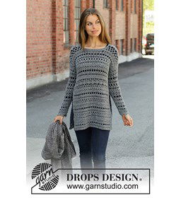 Trui gemaakt van DROPS Sky