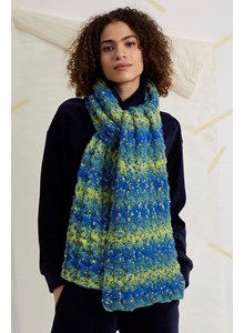 Sjaal met fantasiepatroon