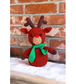 Rudolf het rendier gemaakt van Durable Coral