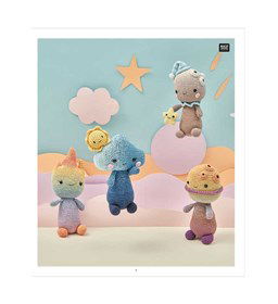 Ricorumi Element Heads Air gemaakt van DMC borduurgaren