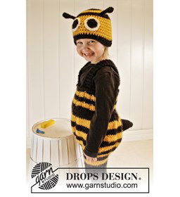 Bijen broek / pak gemaakt van Breinaalden zonder knop