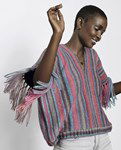 Breipatroon Dames poncho