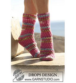 Cilindersokken gemaakt van Drops Fabel