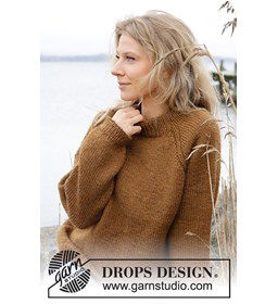 Ginger Dream Trui gemaakt van Drops Alaska