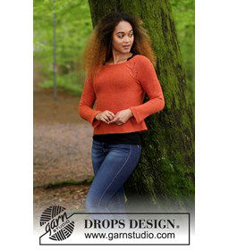 Trui gemaakt van Drops Alpaca