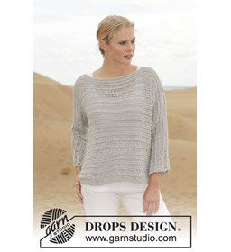 Trui gemaakt van Drops Cotton Light