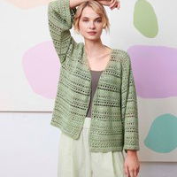 Recht damesvest Artemis met V-hals