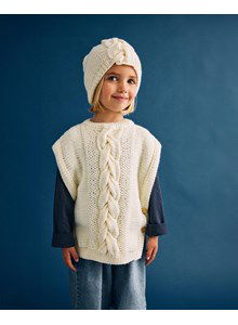 Muts met brede kabel