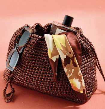 tas met gedraaide schouderkoordjes