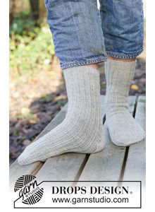 Gebreide sokken met boordsteek & ruitvormige hiel