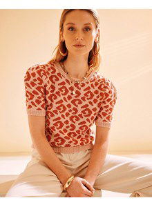 Shirt met dierenprint